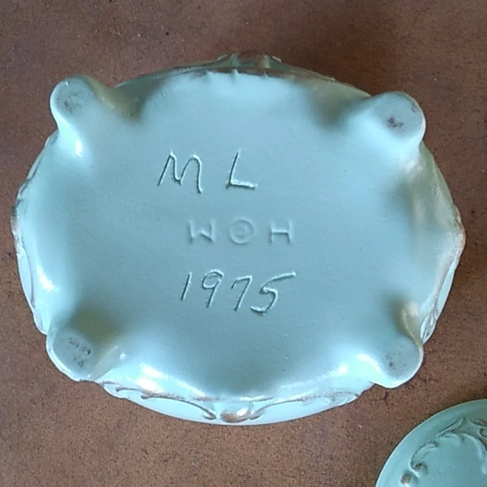 Vintage 1975 W@H pottery trinket bowl - Picture 4 of 4